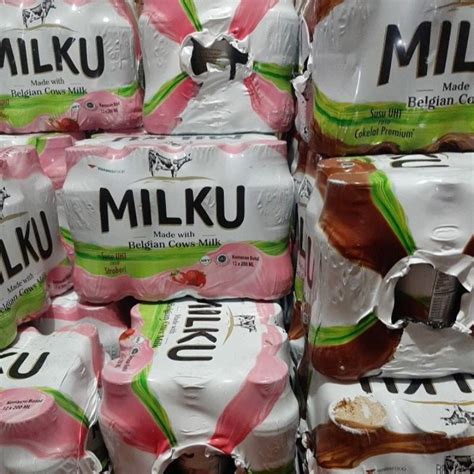 Jual Susu Milku Isi Botol Ml Shopee Indonesia