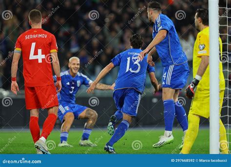 Uefa Euro European Qualifiers Group C Football Match Italy Vs