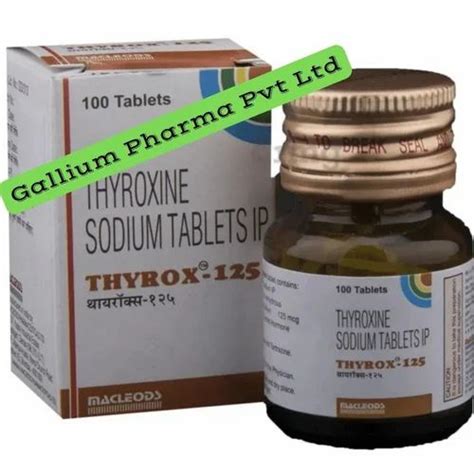 Eltroxin Mcg Thyroxine Sodium Tablets At Rs Bottle In Nagpur