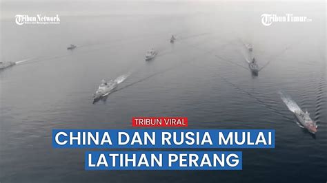 Intip Latihan Bersama Angkatan Laut Rusia Dan China Youtube