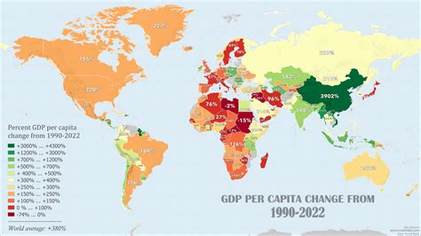 Gdp Per Capita Worldwide Mapped Vivid Maps