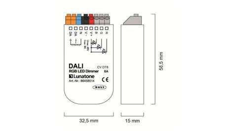 Lunatone Lichtmanagement Led Dimmer Dali Rgb Cv A