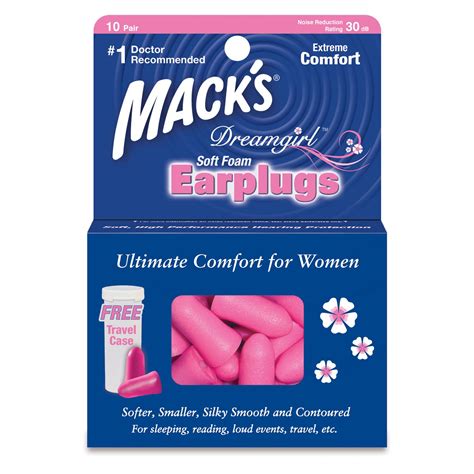 Dreamgirl™ Soft Foam Ear Plugs Foam Ear Plugs Earplugs Ear Plugs