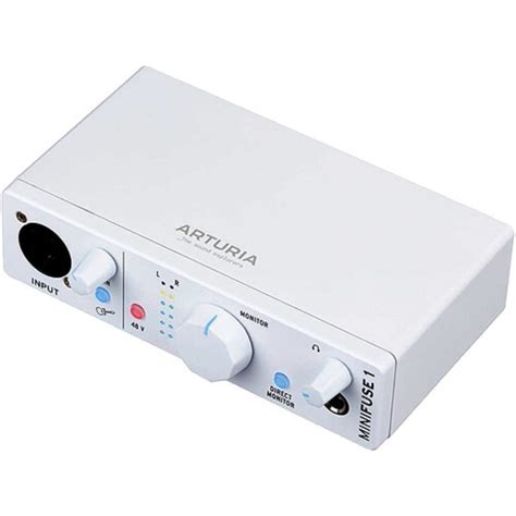 Arturia Minifuse Portable Solo Audio Interface Bit Khz