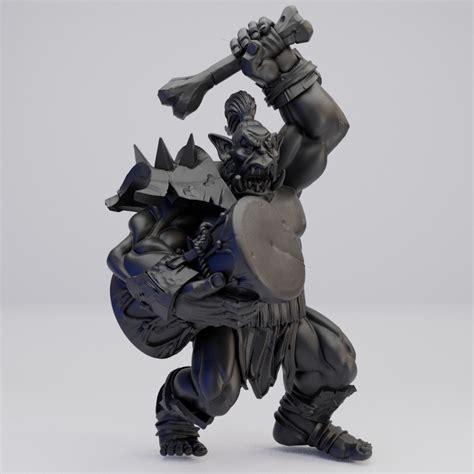 Hot Goblin ボディチョッパーI オーク ミニチュア ホットゴブリン 野蛮戦士