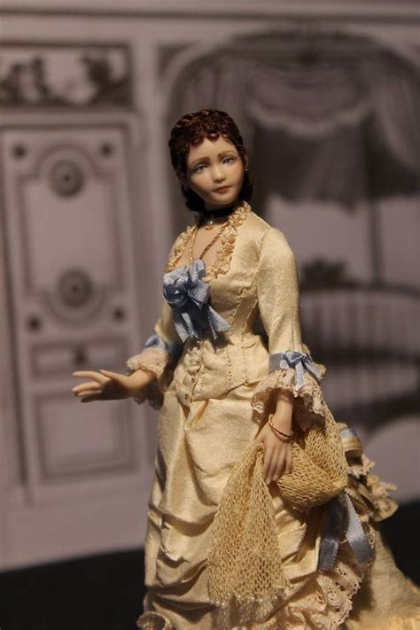 Victorian Dolls Victorian Women Victorian Fashion Miniature Figures