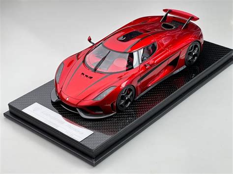 Xe mô hình Koenigsegg Regera 1 18 FrontiArt Candy Apple Red Shop