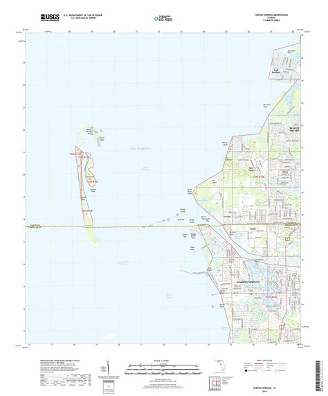 Tarpon Springs Zip Code Map United States Map