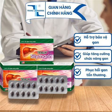 Traly Silymarin Oral Tablets Help Protect The Liver Help Strengthen