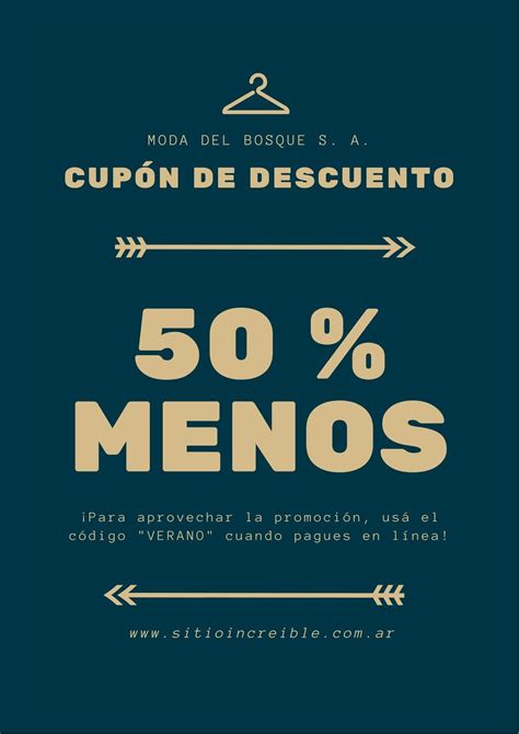 Creá Cupones De Descuento Para Tu Negocio Gratis Con Canva