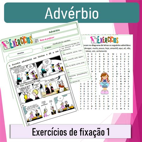 Atividade De Adverbio Ano Revoeduca