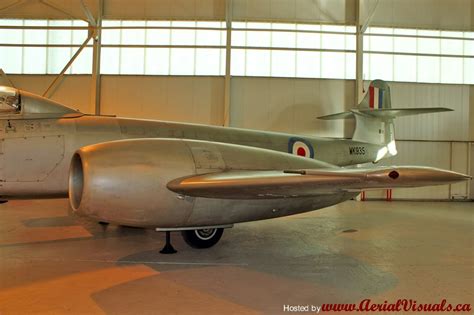 Aerial Visuals Airframe Dossier Gloster Meteor F Prone Pilot S N