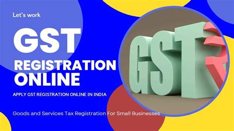 Gst Registration Online Gst Registration Process Benefits Types