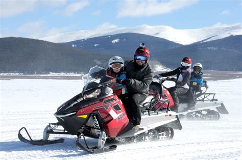 Frisco Colorado Snowmobiling - White Mountain Snowmobiling Tours