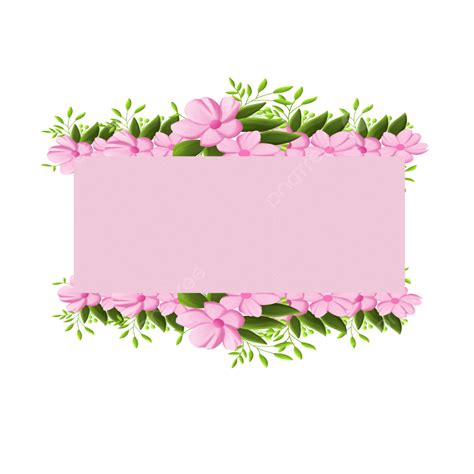 Pink Banner With Flowers Pink Banner Pink Flowers Sticky Note Paper