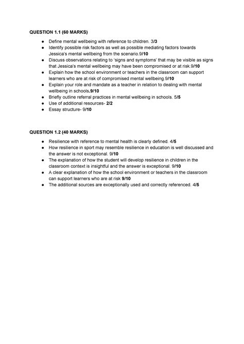 Psed5112 Assignment 2 Questions To Assist You Question 1 60 Marks