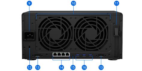 Synology Ds1821 8bay 22ghz Qc 4gb Ddr4 4x Gbe 4x Usb 32 2x E Sata 3