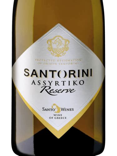 Santo Wines Santorini Assyrtiko Reserve Vivino US