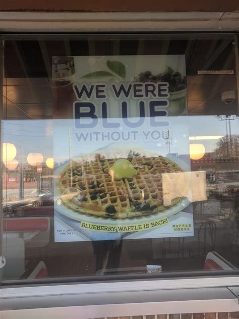 "Hey wanna go to waffle house? The blue waffle is back." : r/theyknew