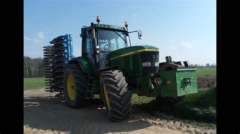 Talerzowanie 2021 Engine sound John deere 7710 dźwięk silnika