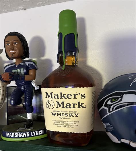 Of all of my memorabilia, my Hawks’ colors Maker’s Mark is still one of