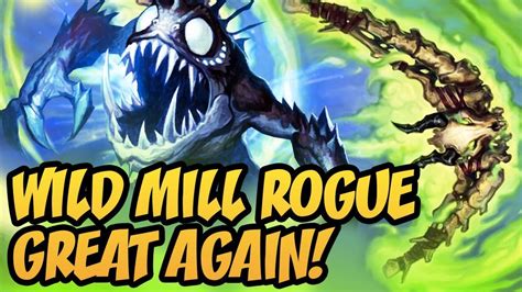 Hearthstone Wild Mill Rogue Great Again Youtube