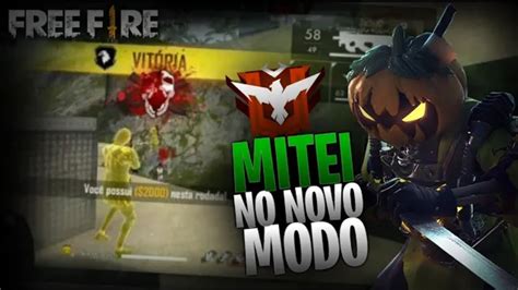 JOGANDO NOVO MODO CONTRA SQUAD FREE FIRE YouTube