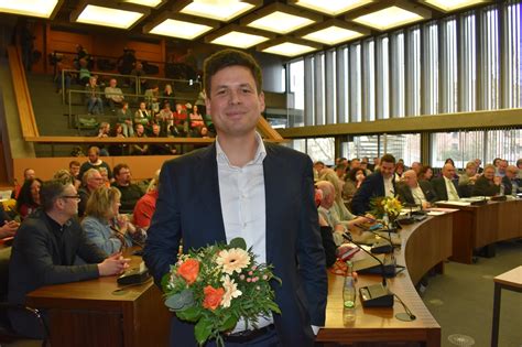 Neuer Beigeordneter Der Stadt Kaiserslautern Manuel Steinbrenner