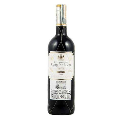 Marqu S De Riscal Vino Tinto Rioja Reserva Botella De Ml