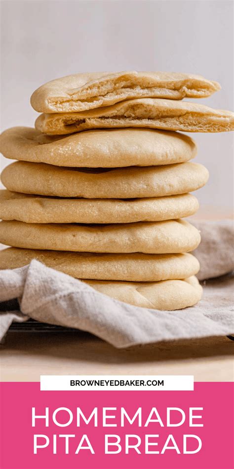 Homemade Pita Bread Brown Eyed Baker