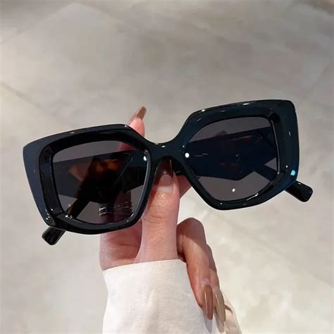 Винтажные солнцезащитные очки из пластика | AliExpress