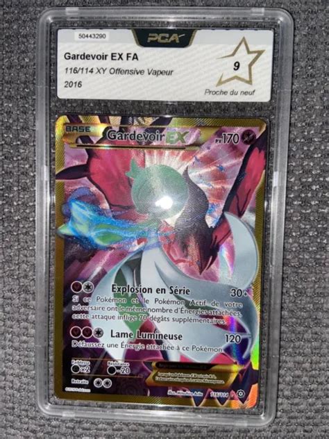 CARTE POKÉMON GARDEVOIR Ex Full Art Secrète 116 114 XY Offensive Vapeur