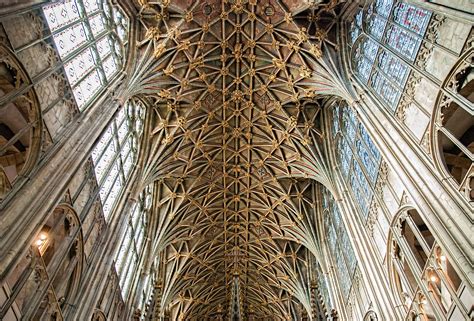 Choir Vaults, Gloucester Cathedral - 14th century | Gloucester ...