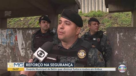 Guarda Municipal De Betim Faz Opera O De Combate A Furtos E Roubos Em