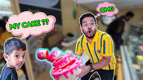 Shaurya Ka Cake Gir Gaya Shaurya Birthday Vlog Hungry Birds Inside