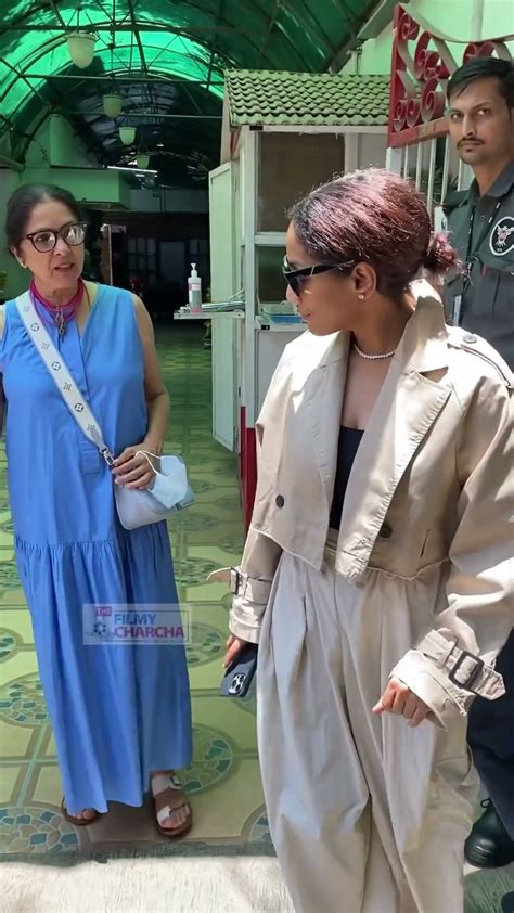 Dynamic Duo Neena And Masaba Gupta Spotted Together Turning Heads