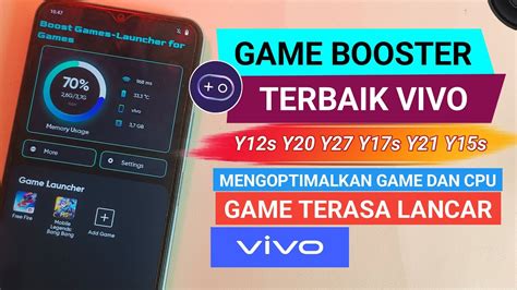 Update Game Booster Terbaik VIVO Bisa Mengatasi Ngelag Dan Lemot Saat