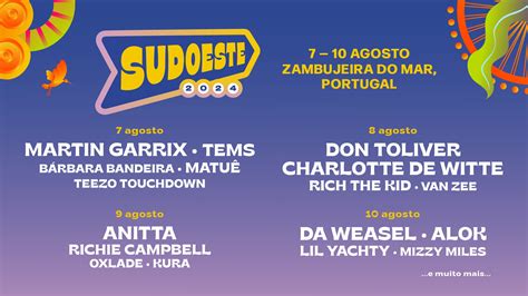 Festival Sudoeste 2024 Rádio Marginal