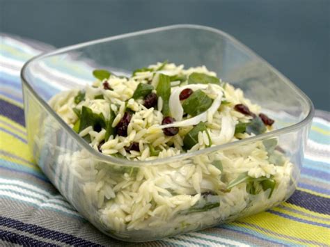 Sweet And Tangy Orzo Salad Recipe Giada De Laurentiis Food Network