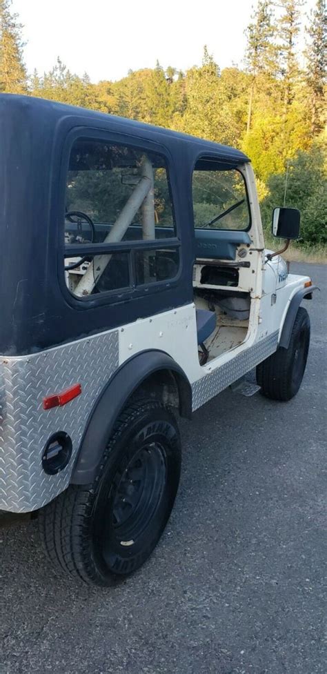 Rare 1977 Jeep Cj7 Levi Edition Renegade Wrangler 4x4 Restoration