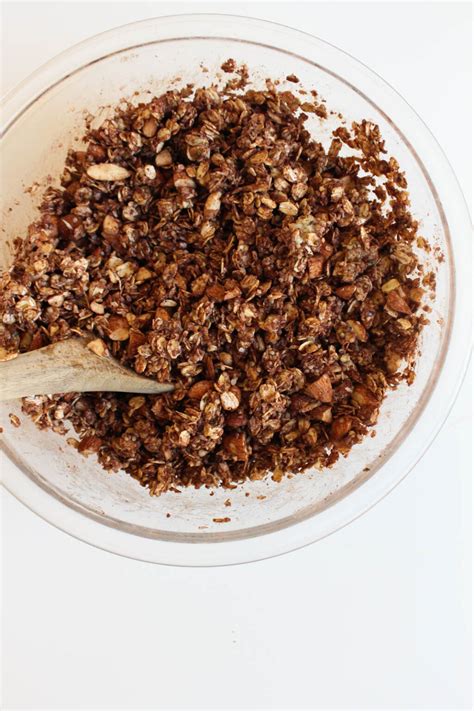 Coconut Cacao Granola The Wheatless Kitchen