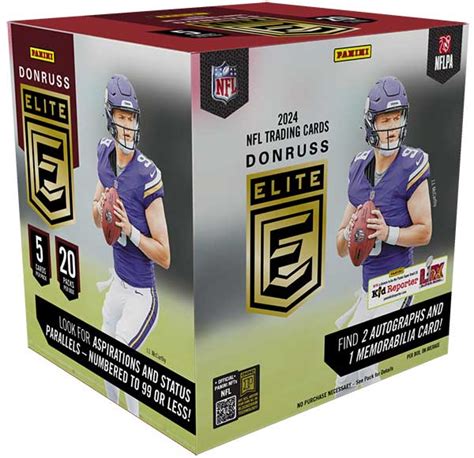 Donruss Elite Football Checklist Teams Sets Hobby Box Info