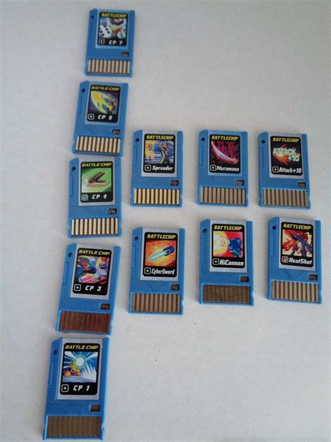 Megaman Battle Chips Different Duplicates