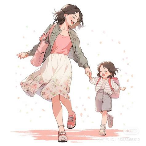 Pin by Xasicam on Gia Đình Toddler drawing Mother and daughter