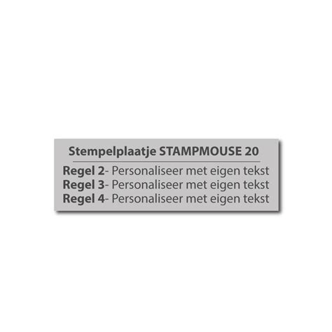 Tekstplaatje Colop Mouse Stamp Bestellen