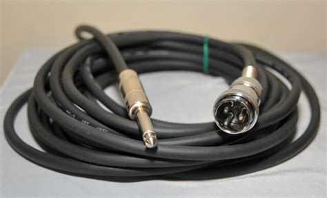 Electro Voice Hi Z Ev 630 91 Mc3m 3 Pin Microphone Cable 20 To 1 4 Male Plug Ebay