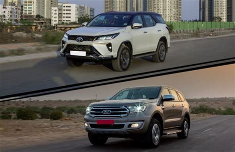 Real World Mileage Comparison Toyota Fortuner Vs Ford Endeavour