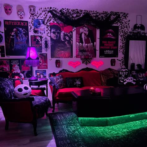 My Apartment 🖤 In 2024 Horror Room Dream Room Inspiration Gothic Room