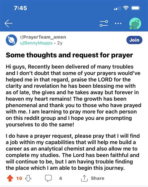 Answered Prayer Rprayerteamamen