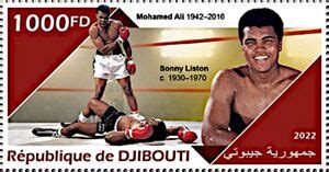 Stamp Muhammad Ali Vs Sonny Liston Djibouti Th Birth